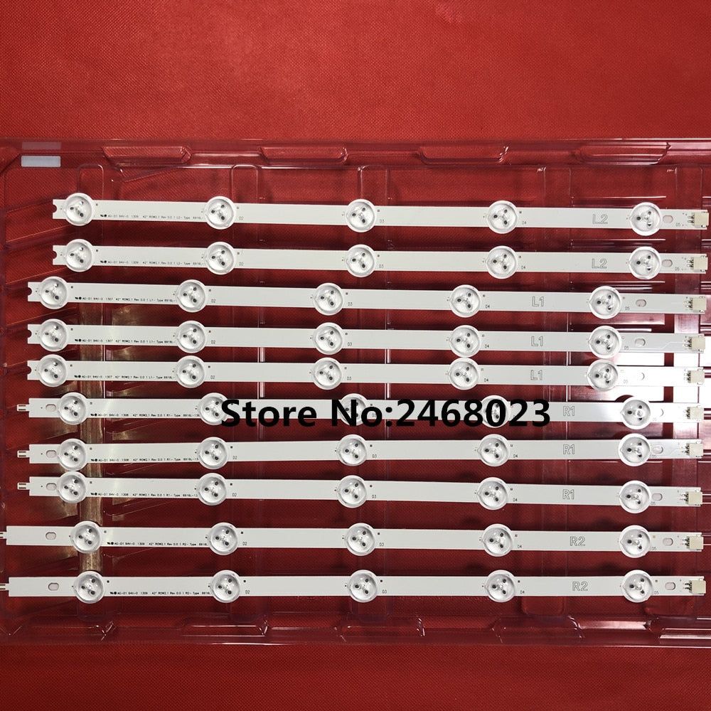 New LED backlight bar for 42&quot;ROW2.1 REV0.0 6916L-1412A//1413A//1414A//1415A,6916L-1214A/1215A/1216A/1217A 10 Pieces/lot