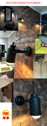 Wall Lamp Retro Industrial wall Light LED Wall sconce Vintage wall Lights for Restaurant bedside Bar Cafe Home Lighting E27