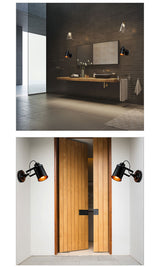 Wall Lamp Retro Industrial wall Light LED Wall sconce Vintage wall Lights for Restaurant bedside Bar Cafe Home Lighting E27