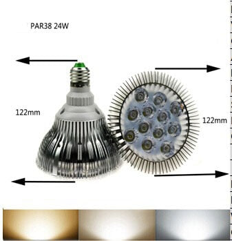 Ultra Bright Dimmable E27 E26 PAR16 PAR30 PAR38 9W 14W 18W 24W 30W 36W LED Light Bulb Lamp Spotlight Indoor Lighting 110V 220V