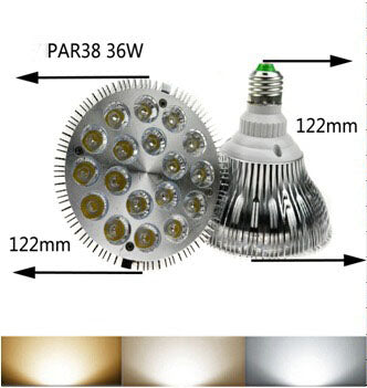 Ultra Bright Dimmable E27 E26 PAR16 PAR30 PAR38 9W 14W 18W 24W 30W 36W LED Light Bulb Lamp Spotlight Indoor Lighting 110V 220V