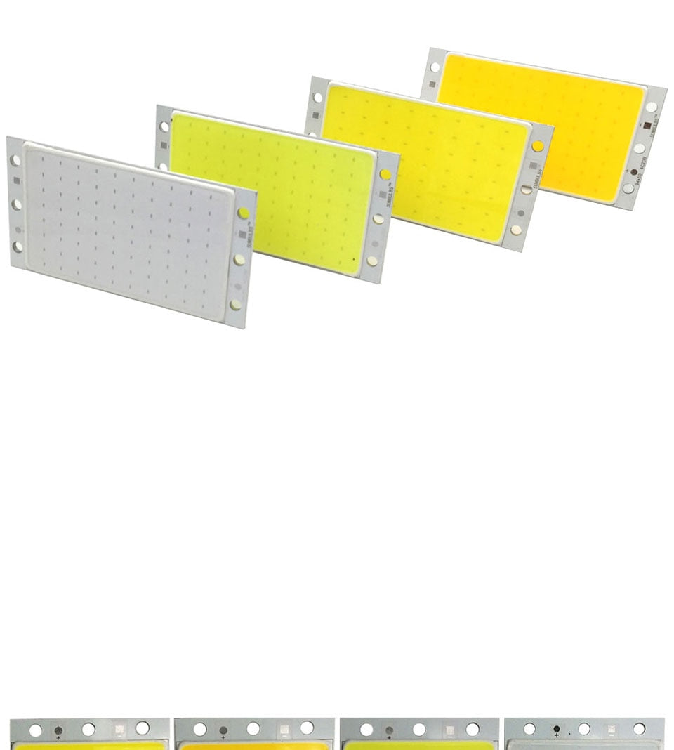 12V 15W COB LED Panel Light with Dimmer Controller 1500LM Warm Nature Cold White DC12V Dimmable LED Bulb for DIY Work Decors Lamp