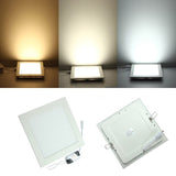 3W/6W/9W/12W/15W/25W dimmable LED downlight Square LED panel Ceiling Recessed Light bulb lamp AC85-265V smd2835