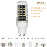 LED Corn Bulb 4014 SMD Light 10W 20W 25W 30W Lighting 36leds 72leds 96leds 138leds Ampoule Led Spotlight