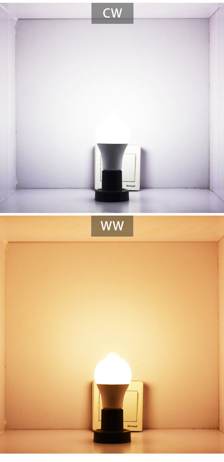 LED PIR Motion Sensor Lamp 220V 110V Dusk to Dawn Light Bulb E27 B22 IP42 with Sensor Smart light bulb 12W 18W Day Night light