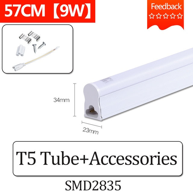 T5 LED Tube Light Lamp 20W Led T8 Tube Bar Wall Lamps 5W 9W 10W 30CM 60CM 2ft 300mm 600mm T5 Led Lights Lighting Warm Cold White