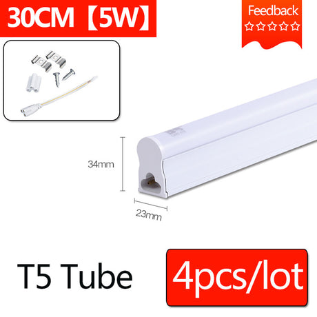 T5 LED Tube Light Lamp 20W Led T8 Tube Bar Wall Lamps 5W 9W 10W 30CM 60CM 2ft 300mm 600mm T5 Led Lights Lighting Warm Cold White