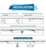 T5 LED Tube Light Lamp 20W Led T8 Tube Bar Wall Lamps 5W 9W 10W 30CM 60CM 2ft 300mm 600mm T5 Led Lights Lighting Warm Cold White
