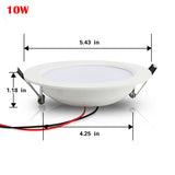Ultrathin 24 Colors 3W 10W LED RGB Ceiling Light AC85-265V LED Panel Down Light Lamps Round Shape with Remote Control