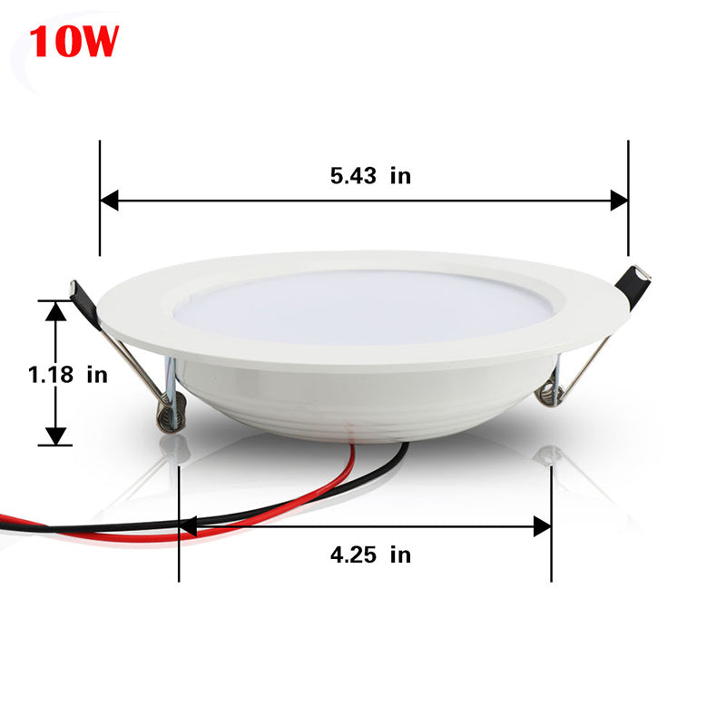 Ultrathin 24 Colors 3W 10W LED RGB Ceiling Light AC85-265V LED Panel Down Light Lamps Round Shape with Remote Control