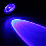 IP68 10W RGB LED Light Garden Fountain Pool Pond Spotlight Waterproof Underwater Lamp with Remote Control Black/Silver