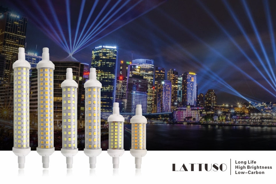 R7S LED Lamp 6W 9W 12W SMD 2835 78mm 118mm 135mm R7S LED Light Bulb AC220V Energy Saving Replace Halogen Light