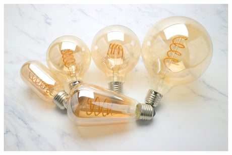 Spiral Light LED Filament Bulb 4W E27 Retro Vintage Lamps Decorative Lighting Dimmable Edison Lamp