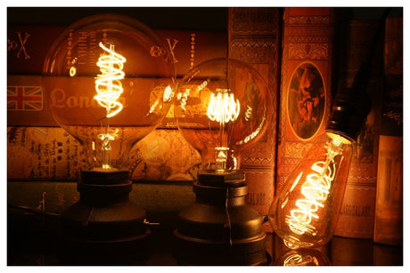 Spiral Light LED Filament Bulb 4W E27 Retro Vintage Lamps Decorative Lighting Dimmable Edison Lamp
