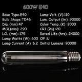 Grow light HPS lamp 600W E40 Super HPS Grow Light Bulb Ballast for Indoor Plant Growing Lamp high pressure sodium flower bulb