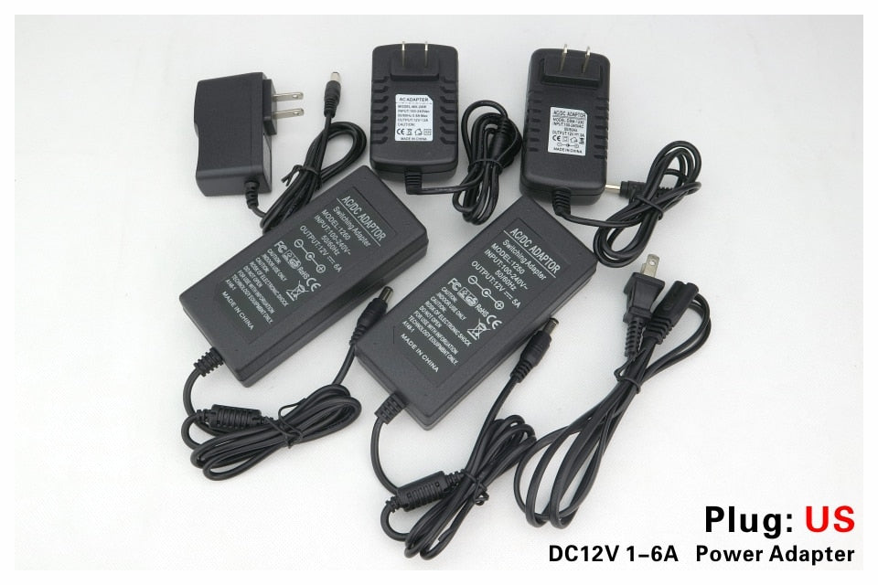 12V Power Supply DC12V Unit 1A 2A 3A 5A 6A Transformer AC 110V 220V 220 V to DC 12 Volts 12 V LED Driver for LED Strip