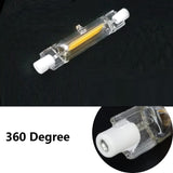 R7S LED 118mm 78mm Dimmable COB Lamp Bulb Glass Tube 15W 30W Replace Halogen Lamp Light AC 220V 230V R7S Spotlight