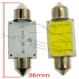 White Cob 12Led Festoon Dome Lights Reading Lamp 31mm 36mm 39mm 42mm C5W C10W Auto Led Door Lights Backup Bulb Tail Bulbs DC 12v