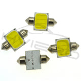 White Cob 12Led Festoon Dome Lights Reading Lamp 31mm 36mm 39mm 42mm C5W C10W Auto Led Door Lights Backup Bulb Tail Bulbs DC 12v