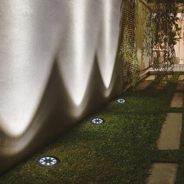 LED Solar Garden Light Solar Power Energy Ground Lawn Lamp With Sensitive Light Sensor Waterproof Outdoor Lights