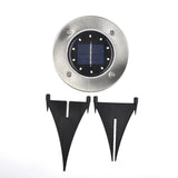 LED Solar Garden Light Solar Power Energy Ground Lawn Lamp With Sensitive Light Sensor Waterproof Outdoor Lights