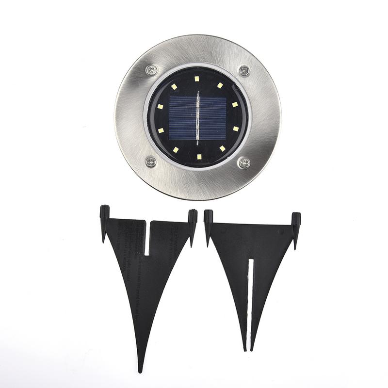 LED Solar Garden Light Solar Power Energy Ground Lawn Lamp With Sensitive Light Sensor Waterproof Outdoor Lights