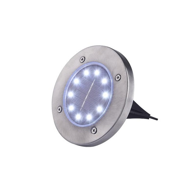 LED Solar Garden Light Solar Power Energy Ground Lawn Lamp With Sensitive Light Sensor Waterproof Outdoor Lights