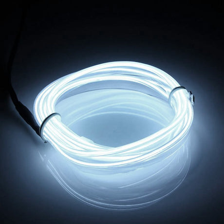 Neon Cord Led EL Wire String Led Strip Flexible Light Rope Tube car Dance Party 2M 3M 5M Battery Powered With Controller led RGB