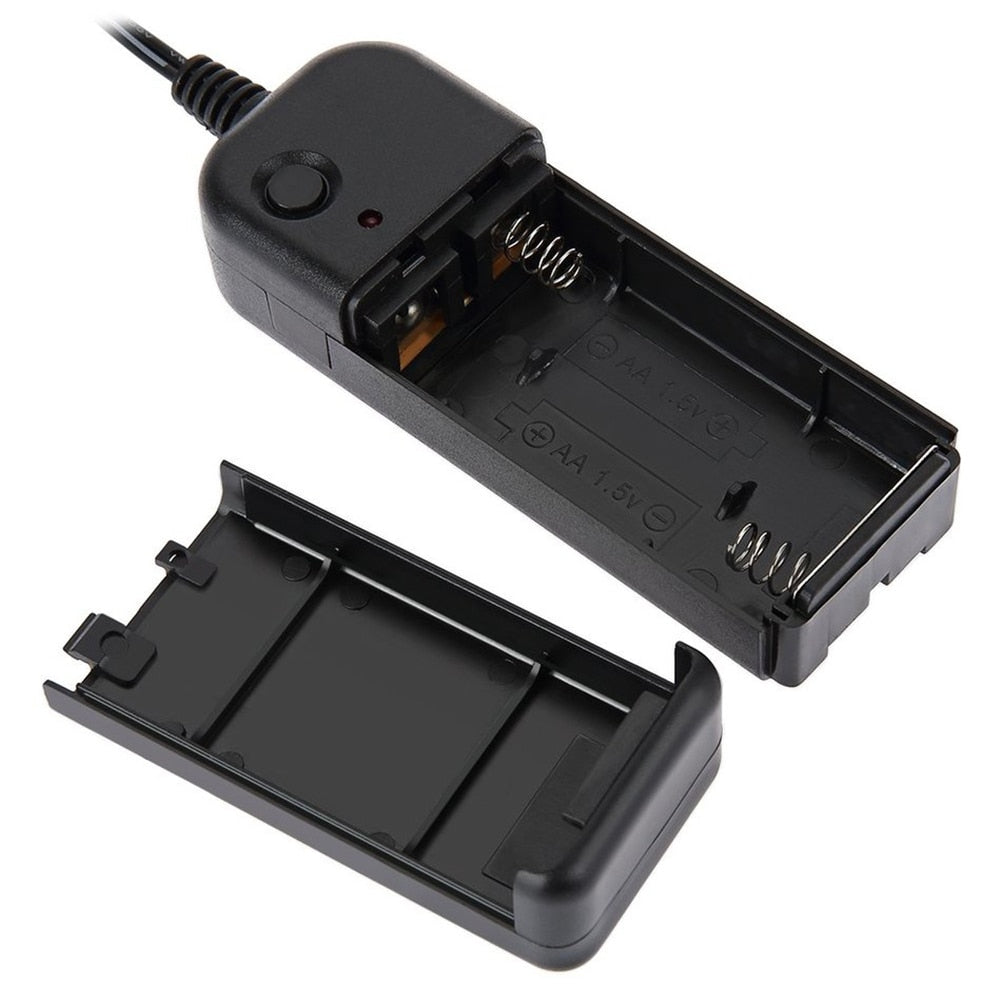 Neon Cord Led EL Wire String Led Strip Flexible Light Rope Tube car Dance Party 2M 3M 5M Battery Powered With Controller led RGB