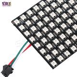 DC5V 8*8/16*16/8*32cm Pixel WS2812B LED Full Color Panel Digital Flexible Individually addressable Flex RGB Lights Display Board