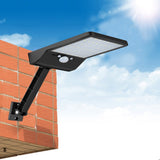 LED 800 LM emote control rotate bracket solar street light Outdoor  Solar Power Street Wall Lamp rPIR Motion Sensor