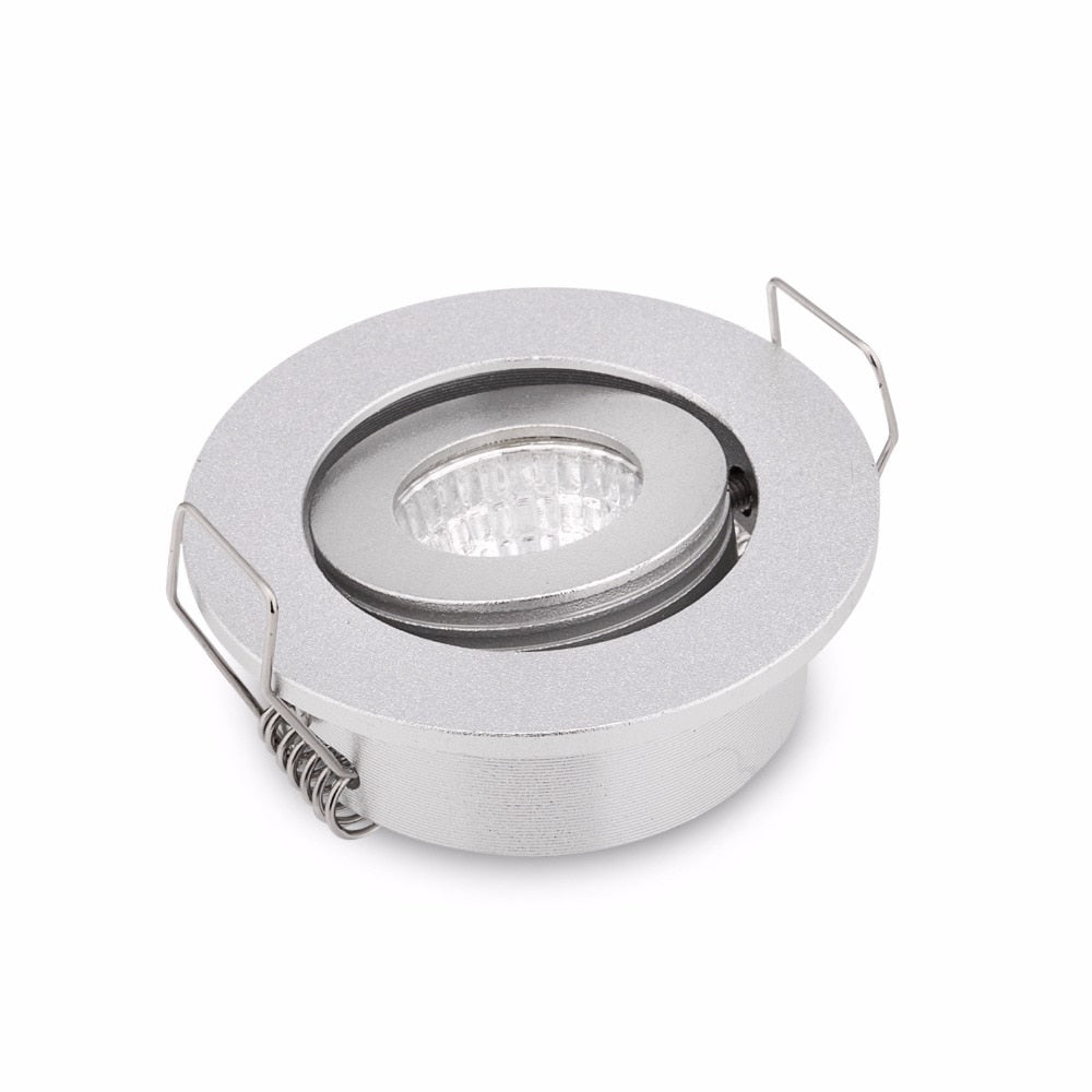 LED 10PCS 50cm 2 inch 3W LED Ceiling Spot Lights Recessed COB Mini LED Downlights DC12/24V Indoor Cabinet Lamp