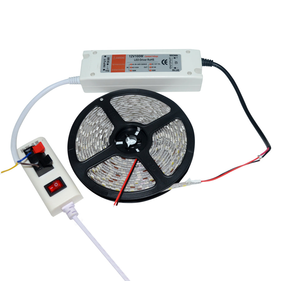 LED Driver AC 110V 220V to DC12V Led Power Adapter Transformers for LED Strip 18W 28W 48W 72W 100W Power Supply