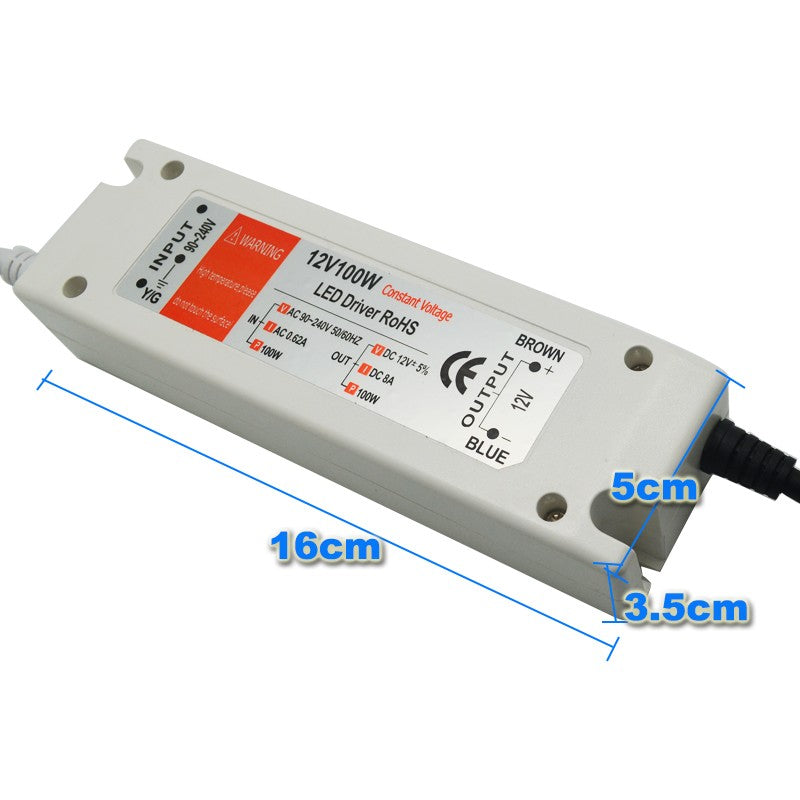 LED Driver AC 110V 220V to DC12V Led Power Adapter Transformers for LED Strip 18W 28W 48W 72W 100W Power Supply