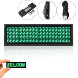 Rechargeable LED Name Tag Mini LED Digital Programmable Rechargeable Scrolling Message Tag Badge Sign For Festival Event