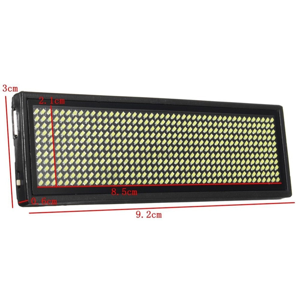 Rechargeable LED Name Tag Mini LED Digital Programmable Rechargeable Scrolling Message Tag Badge Sign For Festival Event