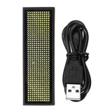 Rechargeable LED Name Tag Mini LED Digital Programmable Rechargeable Scrolling Message Tag Badge Sign For Festival Event