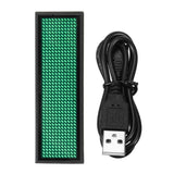 Rechargeable LED Name Tag Mini LED Digital Programmable Rechargeable Scrolling Message Tag Badge Sign For Festival Event
