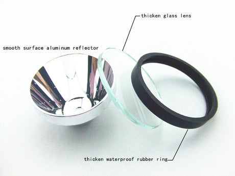 LED waterproof underwater diver diving yellow light T6 LED flashlight white light yellow light torch 18650 battery