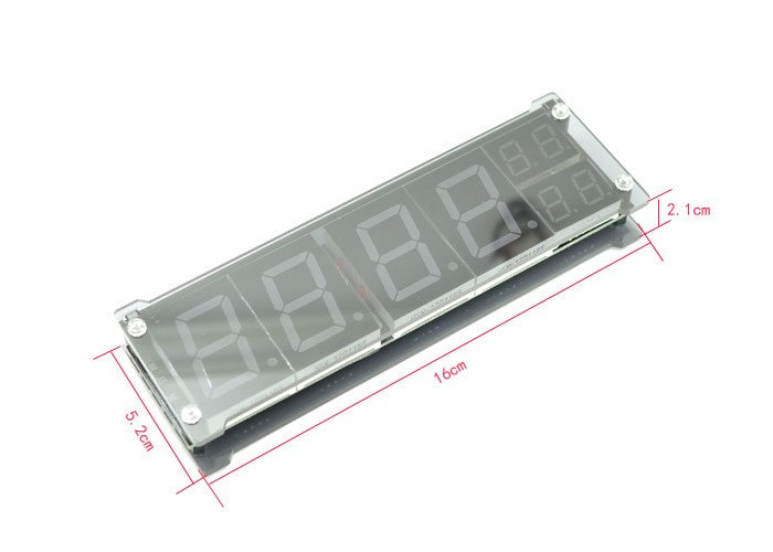 Desktop Large Digital LED Display Clock Precision Electronic Clock With Temperature Car Alarm Indoor Lighting Sign