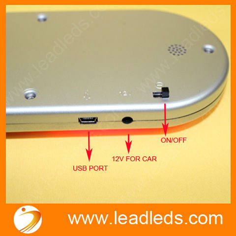 LED Message Digital Moving display Scrolling Car message Sign Light Red LED door windows display