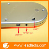 LED Message Digital Moving display Scrolling Car message Sign Light Red LED door windows display