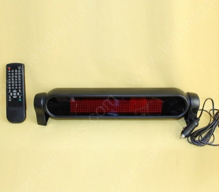 LED Display Digital Moving Scrolling Car advertising Sign Program Edit Message indoor screen board