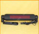 LED Display Digital Moving Scrolling Car advertising Sign Program Edit Message indoor screen board