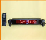 LED Display Digital Moving Scrolling Car advertising Sign Program Edit Message indoor screen board