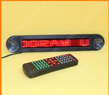 LED Display Digital Moving Scrolling Car advertising Sign Program Edit Message indoor screen board