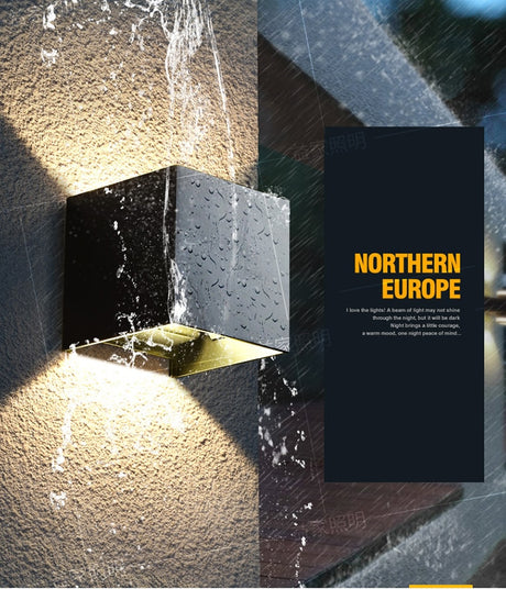 Led Wall Light IP65 7/10W Waterproof Outdoor indoor Led Wall Lamp modern Aluminum Adjustable angle AC90~260V Porch Light ZBW0002