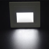 LED Recessed Stair Step Light Outdoor Floor Stair Deck Underground Spotlight Led Footlight Embedded Corner Lamp