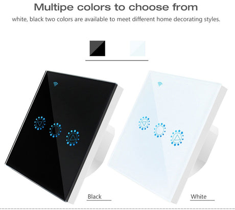 Smart Remote Touch Screen Sensor Switch LED Dimmer Switch Wall Touch Dimmable Glass Control Panel Module EU/UK/US Standard