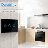Smart Remote Touch Screen Sensor Switch LED Dimmer Switch Wall Touch Dimmable Glass Control Panel Module EU/UK/US Standard